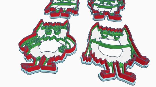 cookie cutter emotion monsters