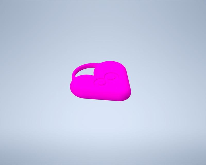 Heart with Forever Sign, Love You 4Ever, Valentines, Lovers Gift