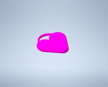 Heart with Forever Sign, Love You 4Ever, Valentines, Lovers Gift