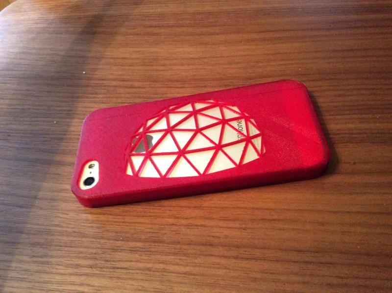 Geodesic Dome inspired iPhone 5 case