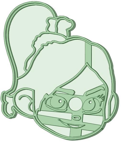 Ralph the Wrecker 3 cookie cutter