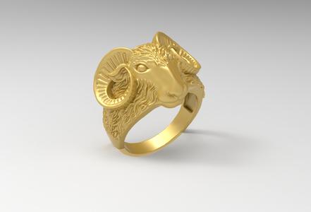 sheep head ring