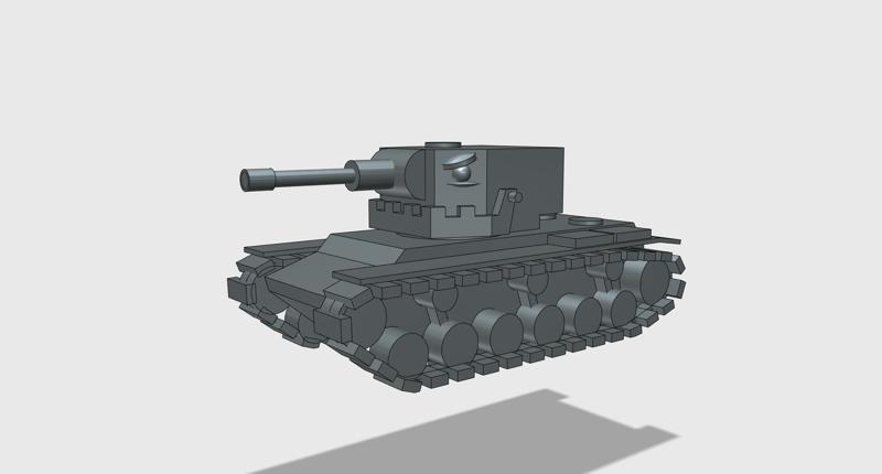 KV2 tank toon
