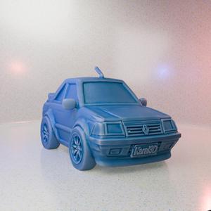 Renault Fuego classic argentine car - Tooned