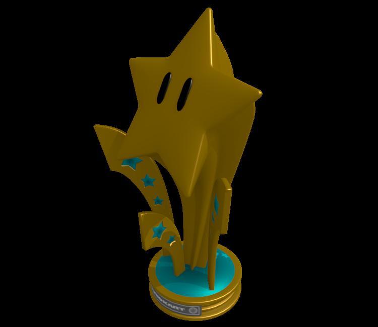Original Star cup trophy from mariocart