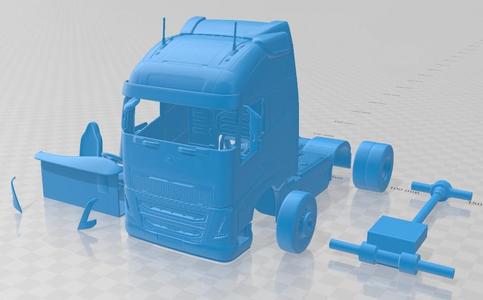 Volvo FH16 2020 Printable Truck