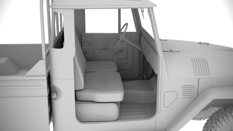 TOYOTA FJ45 INTERIOR