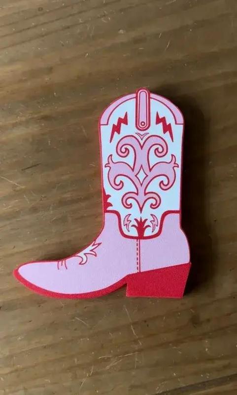 Cowboy Boot Shaped Rhinestone Storage Tray