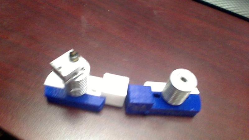 Bull Dog Extruder Adapter E3D V6 with Probe