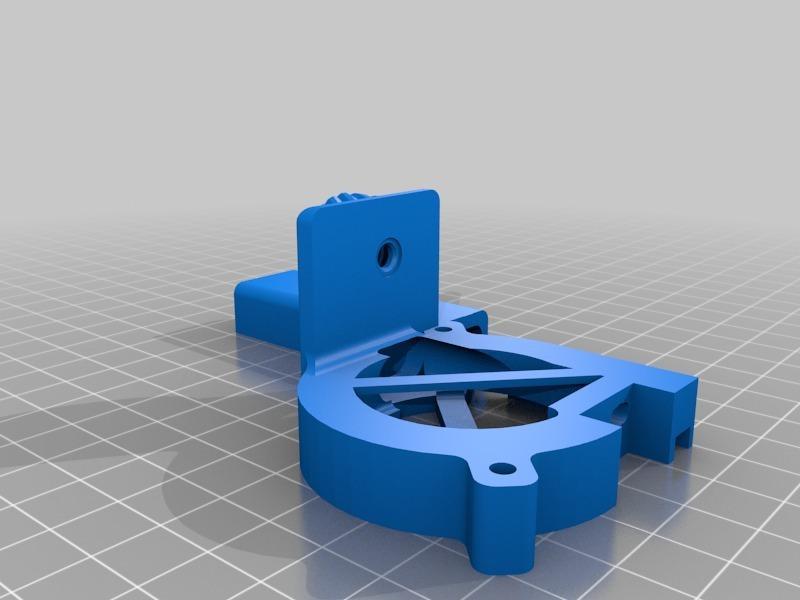 Replicator 2 Filament fan holder