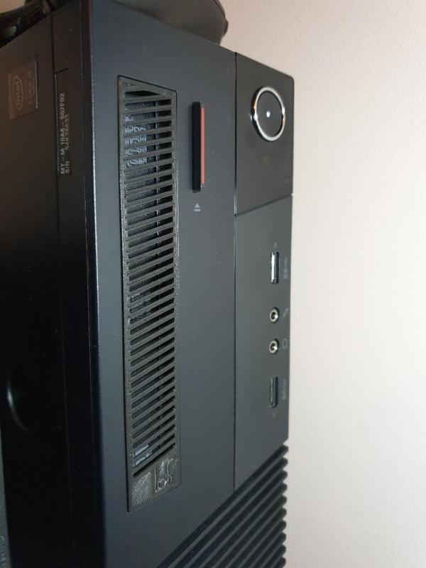 Lenovo m93p SFF optical drive cover grill