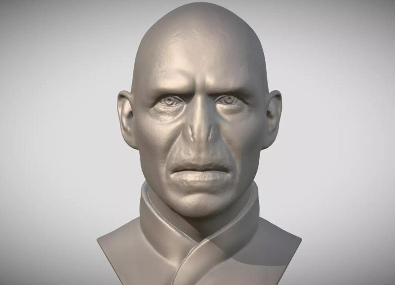 Lord Voldemort from Harry Potter bust