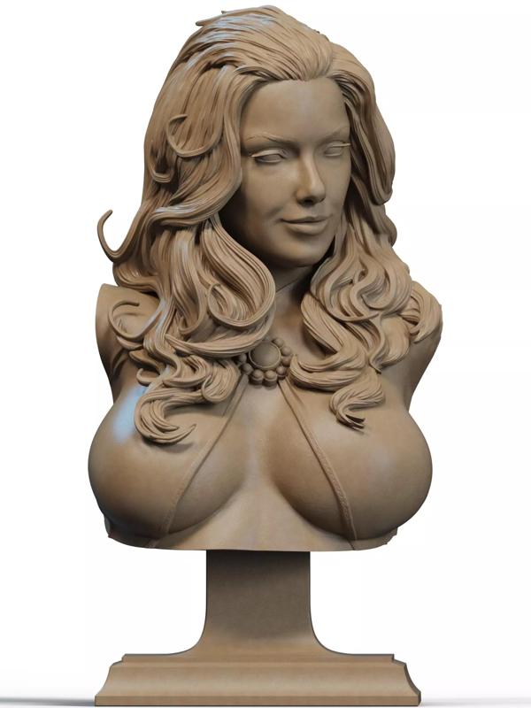 Madelyne Pryor Bust 3D Print