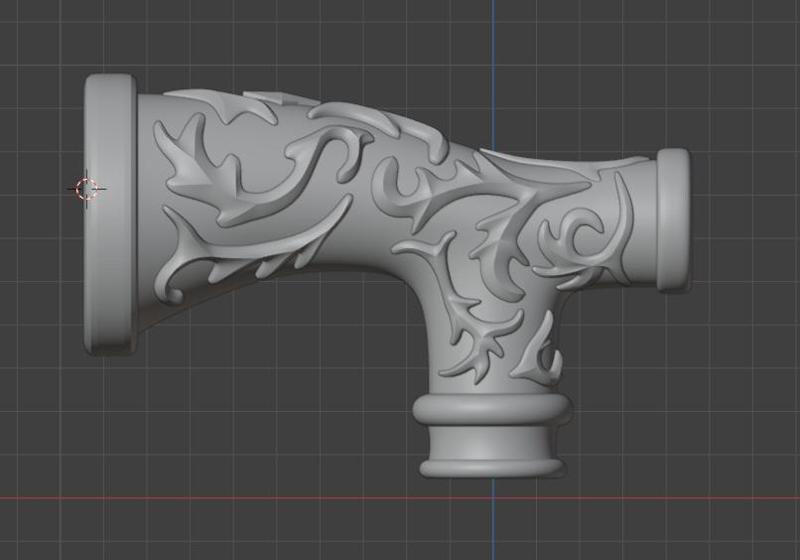 Ciel Phantomhive Black Butler cane handle