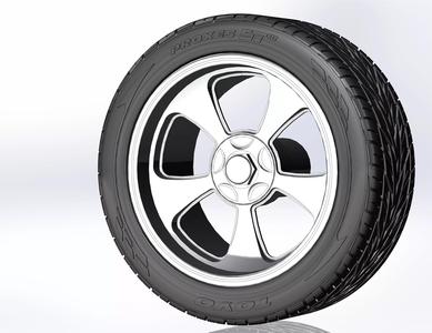 Custom wheels Billet Vintec SLD89 for your scale model