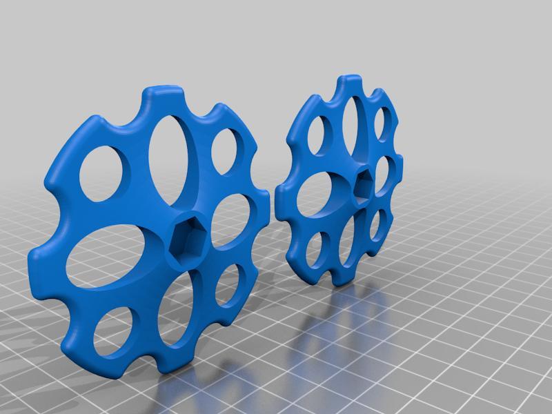 Metric Hex Bolt Knobs M1 - M100