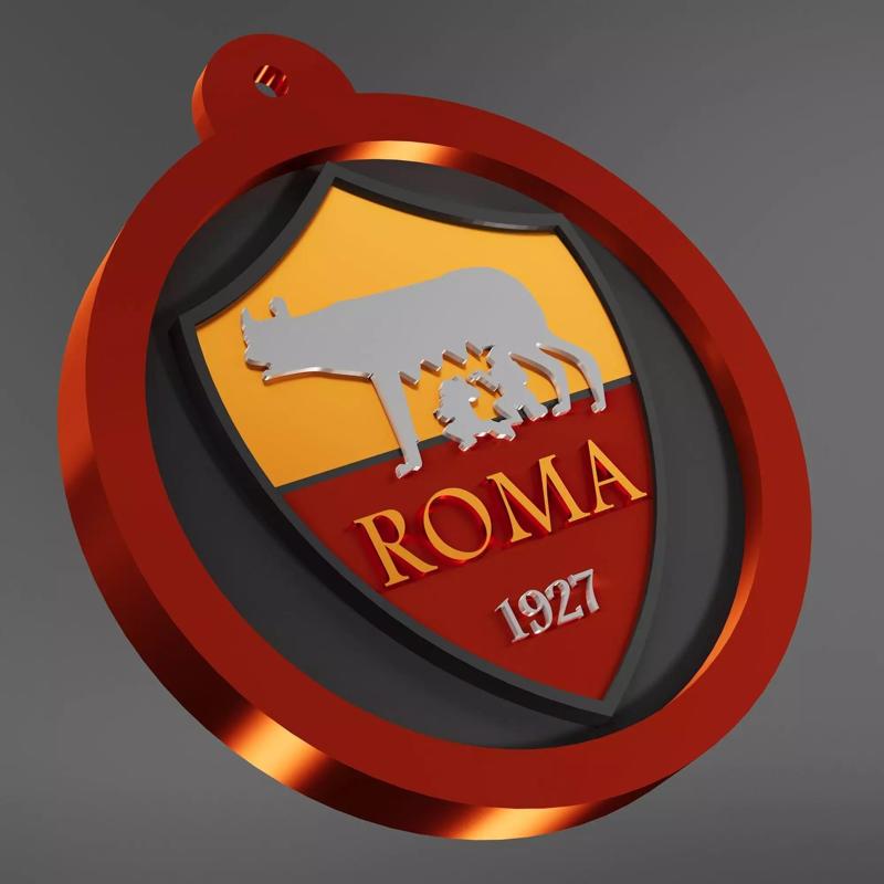 Associazaone Sportiva Roma S p A logo football club Italy