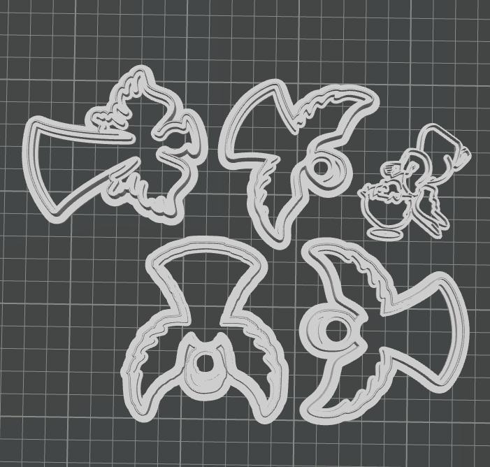 Set of cookie cutters - Religious
