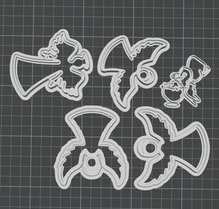 Set of cookie cutters - Religious