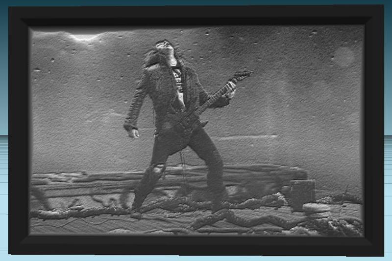 Stranger Things Eddie Munson litho