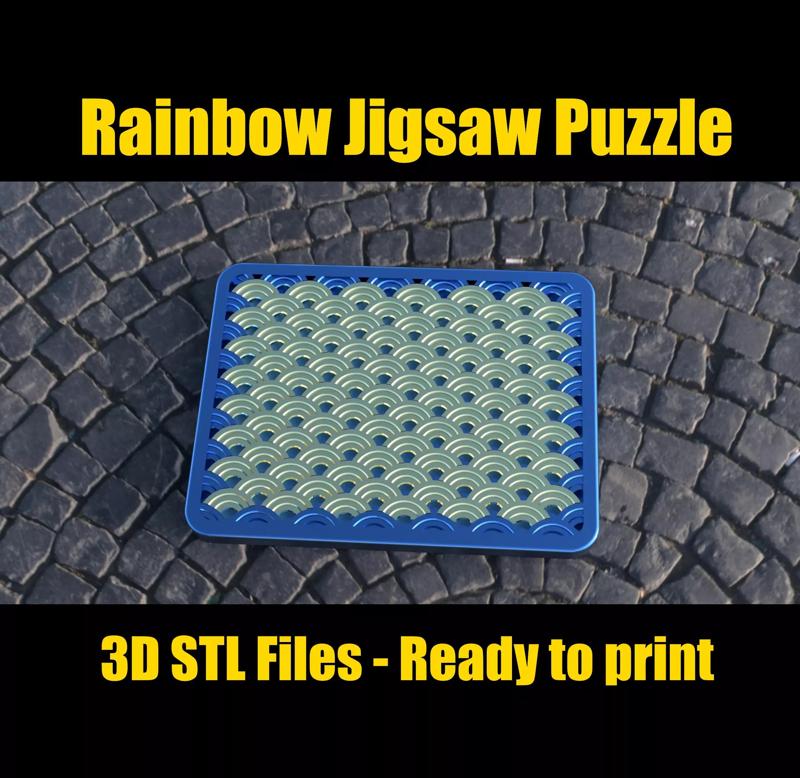 Rainbow Jigsaw Puzzle