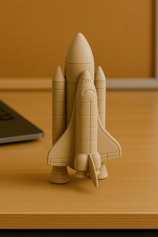 3D Printable Space Shuttle Model – NASA Inspired Desk Decoration
