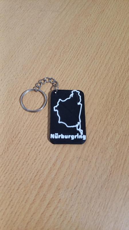 NURBURGRING Circuit keychain