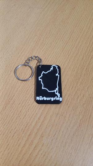 NURBURGRING Circuit keychain
