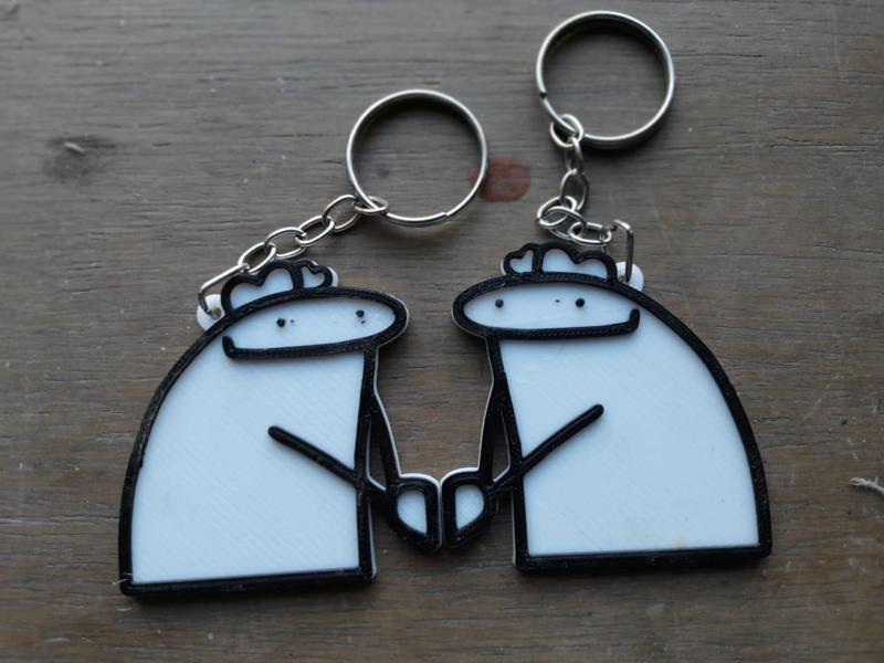 Flork keychains pack / pack flork keychains
