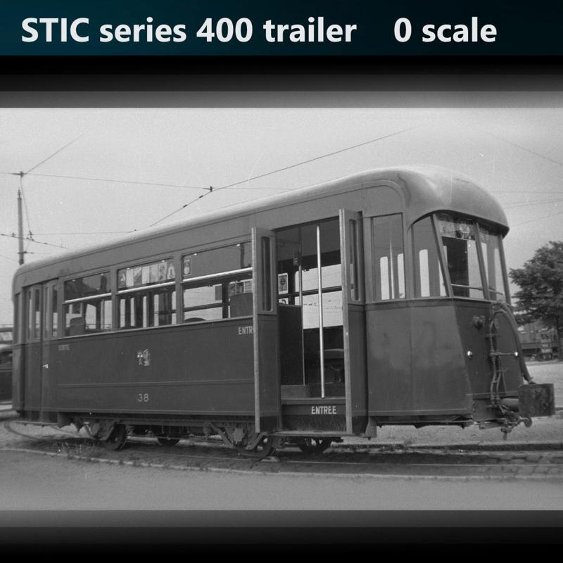 STIC 400 trailer car 0 scale
