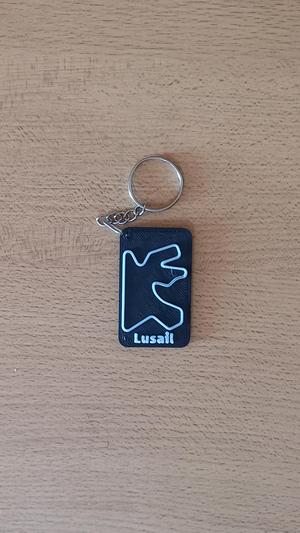 LUSAIL Circuit Key Chain
