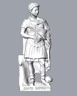 Saint Expedito sculpture