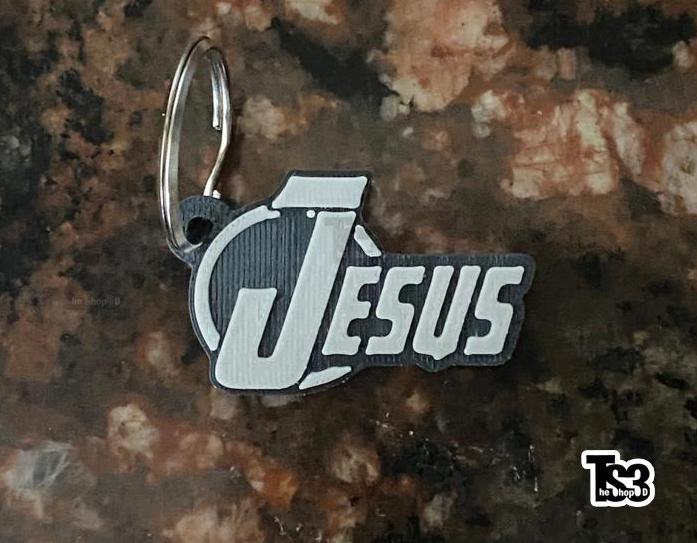Avengers Jesus v2 keychain