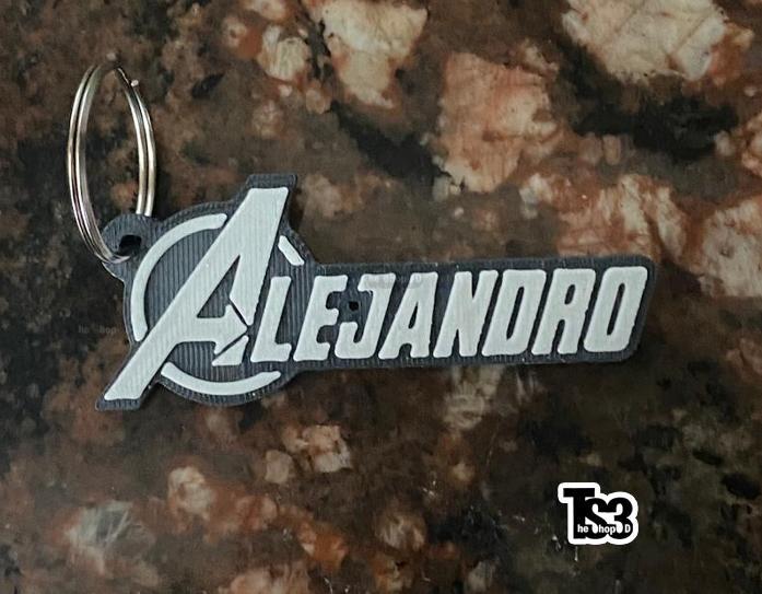 Keychain Avengers v2 Alexander
