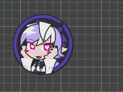 Zenless Zone Zero Vivian Multi-color Round Badge