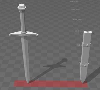 Trunks Sword Life Size