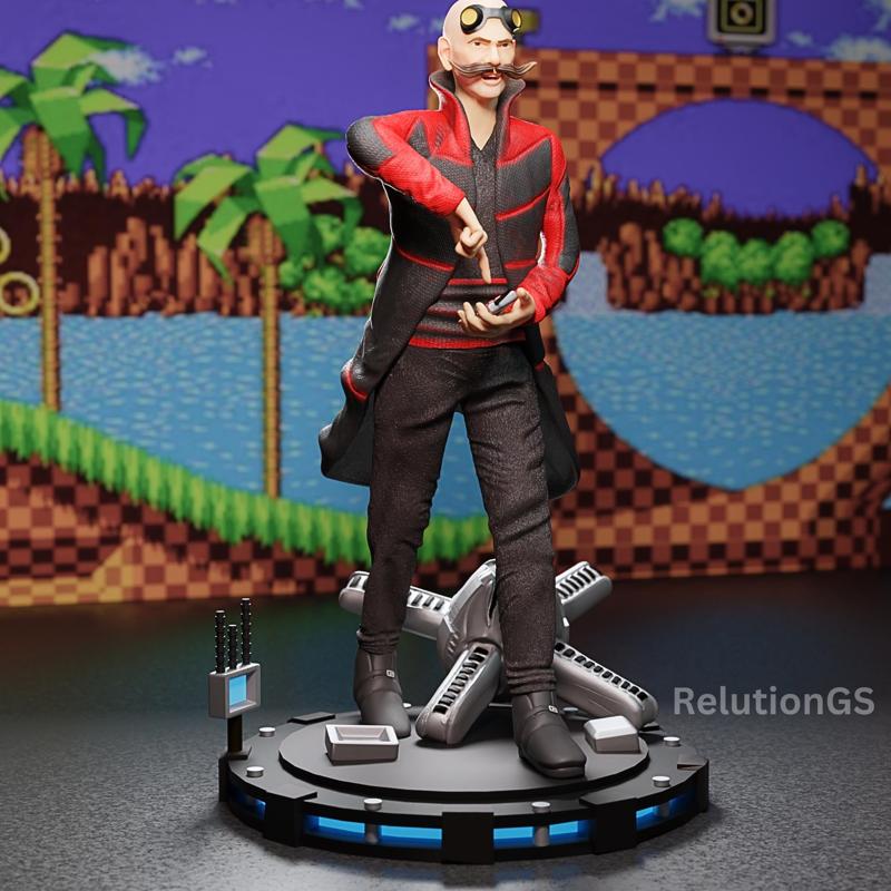 Ivo Robotinik - Jim Carrey (Sonic movie)