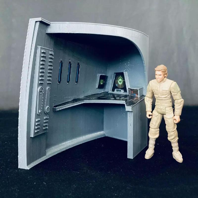 USS Enterprise Bridge Weapons Station - The Wrath of Khan