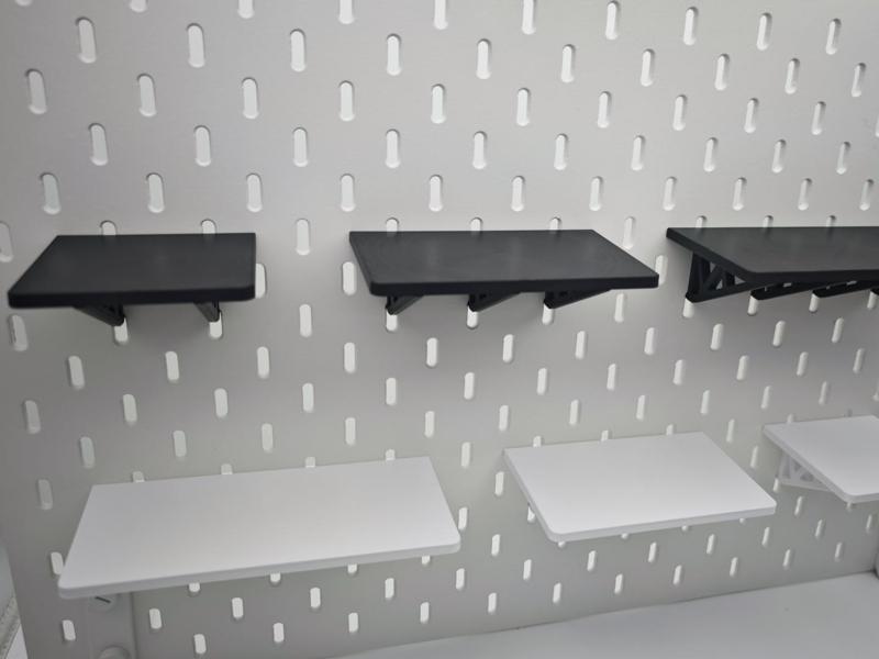 Flat tray - for IKEA Skadis pegboard