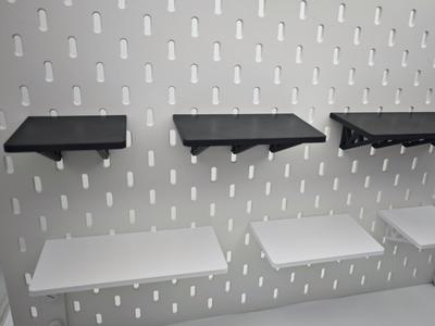 Flat tray - for IKEA Skadis pegboard