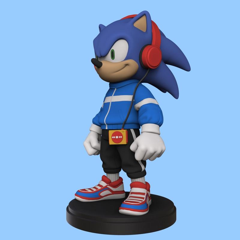 Urban Sonic – Street Style Sport Figurine (2 Versions)