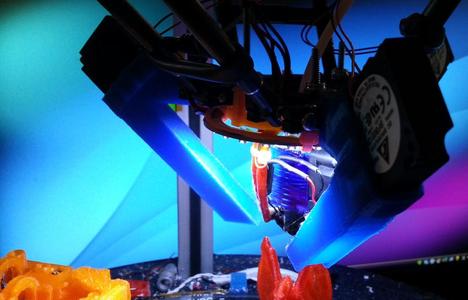 Lucky 7 Blower Duct for E3D v6 Hot End (Rostock MAX / Orion)