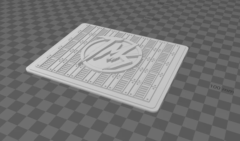 Drybrush Texture Pallette for Mini Painting