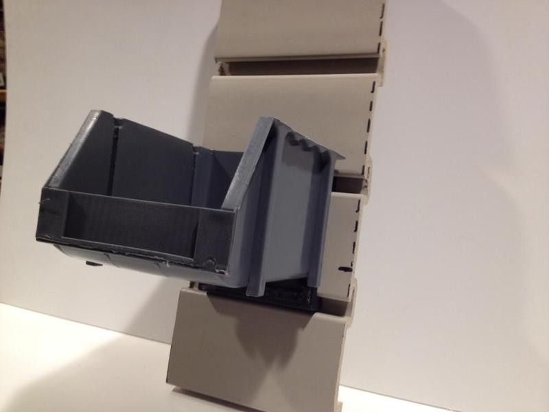 Suncast Slat Wall Bin Holder