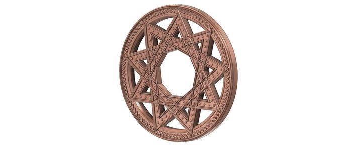 AMULET SYMBOL Female male Non-Piercing Body Jewellery Bondage Weight Female Chastity Device Nipple Restraints femJ-06 version 3d print cnc