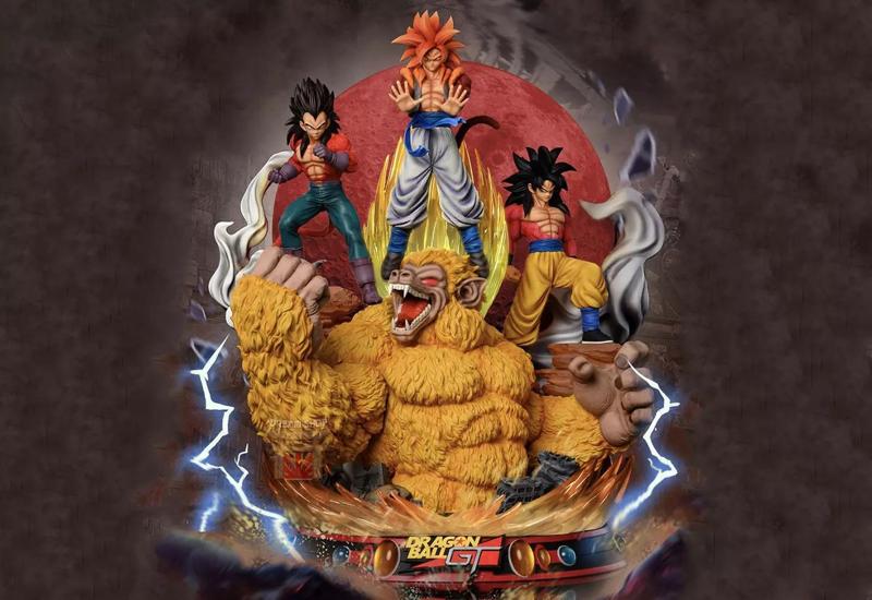 DRAGON BALL GT DIORAMA 3D Model Ready to Print