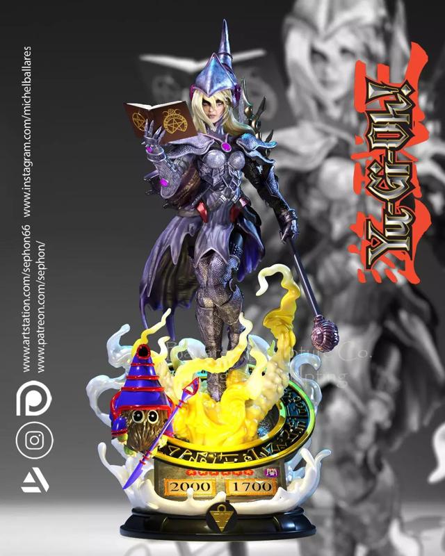 DARK MAGICIAN BLACK BY CREATIVE GEEK MB