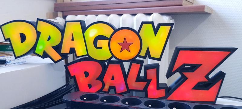 3D DRAGONBALL Z WALL LAMP