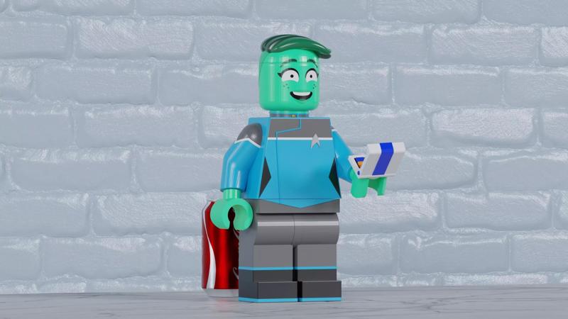 D Vana Tendi Lego Maxifig - Fully Articulated