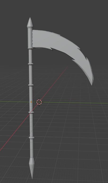 Goku Black Scythe for sh figuarts